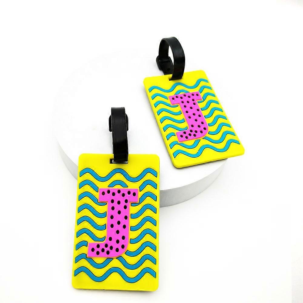 1 pi��ces lettre cr��ative bagages embarquement cintre ��tiquette de bagage Station a��roport v��rifier dans la bo?te de chariot articles ��tiquet