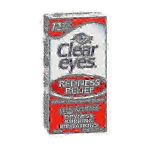 2 Pack Med Tech Clear Eyes Lubricant Eye Drops 0.5 Oz