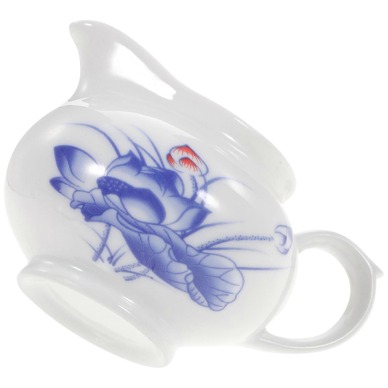 Ceramic Milk Gravy Boat for Serving with Handle Porcelain