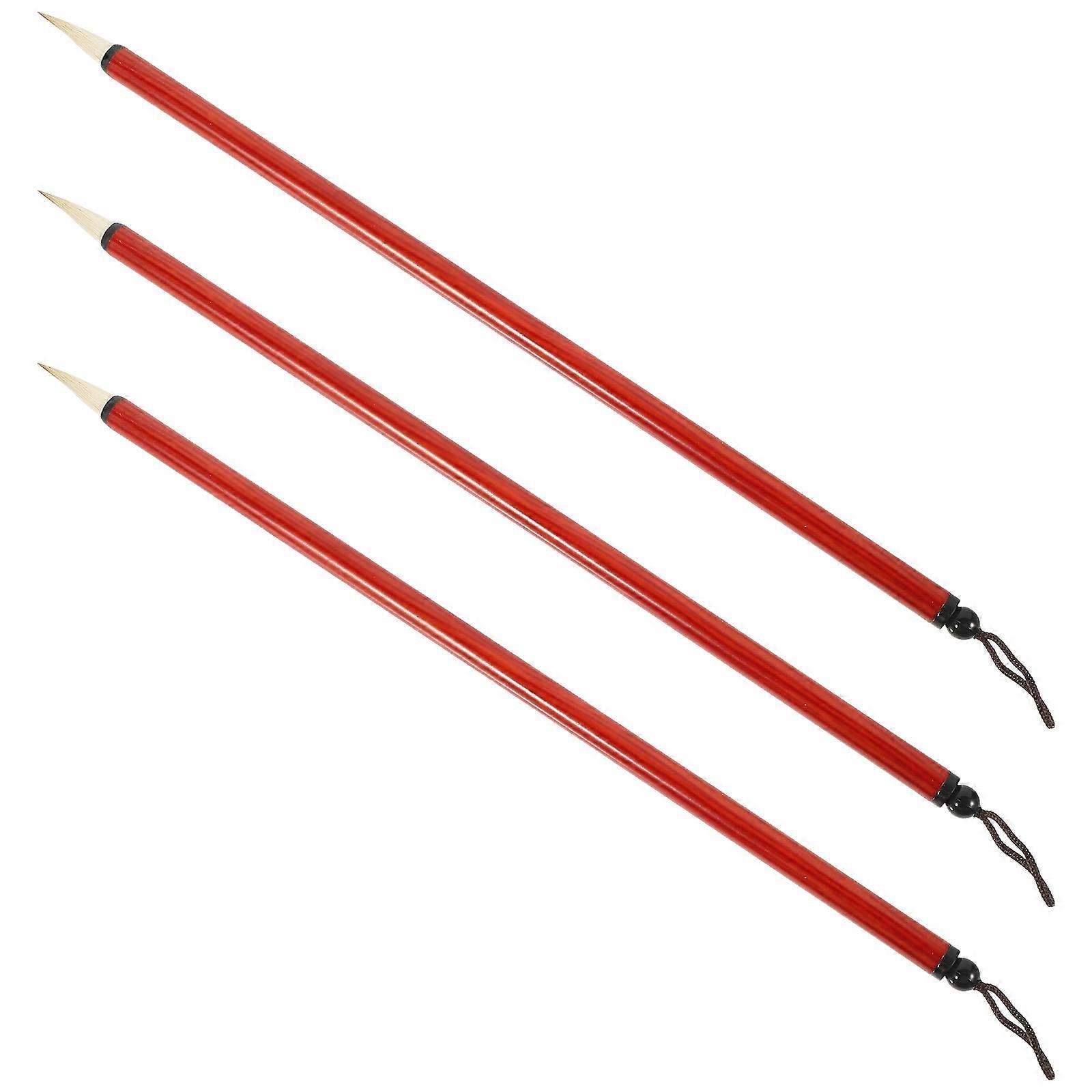 Chinese Calligraphy Brush Multi-Function Calligraphy Brush for Art 3Pcs