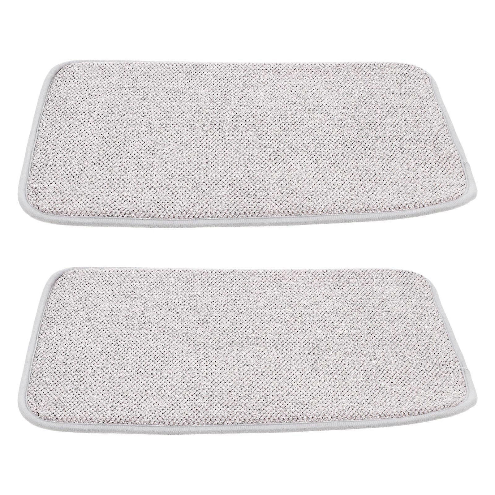 Multi-Function Dish Mat Household Drying Pad for Kitchen Use 6Pcs Grey