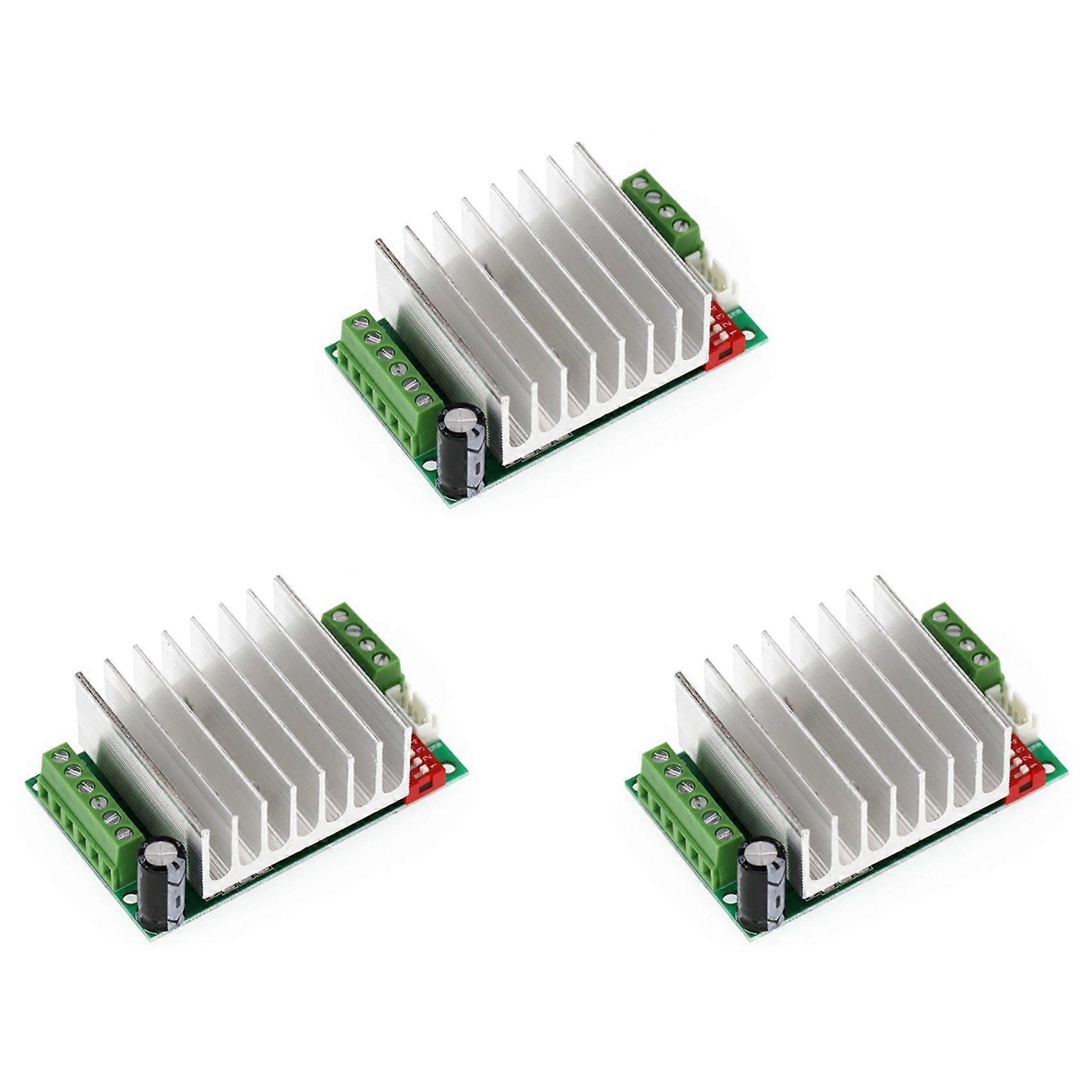 3X TB6600 4.5A Stepper Motor Driver Board Controller Replace TB6560 Engraving Machine Single Axis Controller DC 10-45V