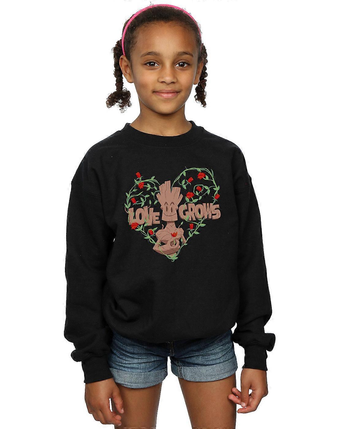 Marvel Girls Groot Love Grows Sweatshirt