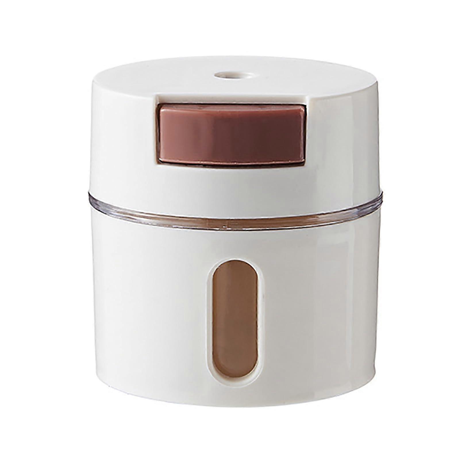 Wall Mounted Salt Box with Transparent Window, SpaceSaving Kitchen Seasoning Container