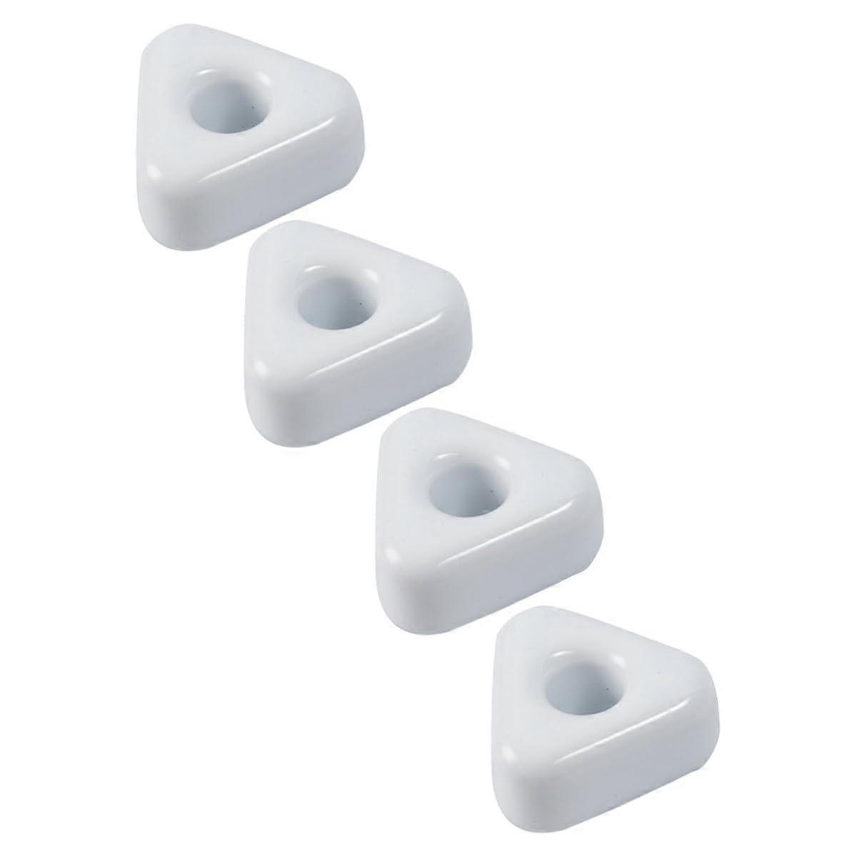 4pcs Ceramic Toothbrush Holder Bathroom Organizer SpaceSaving MultiPurpose RustResistant Stand