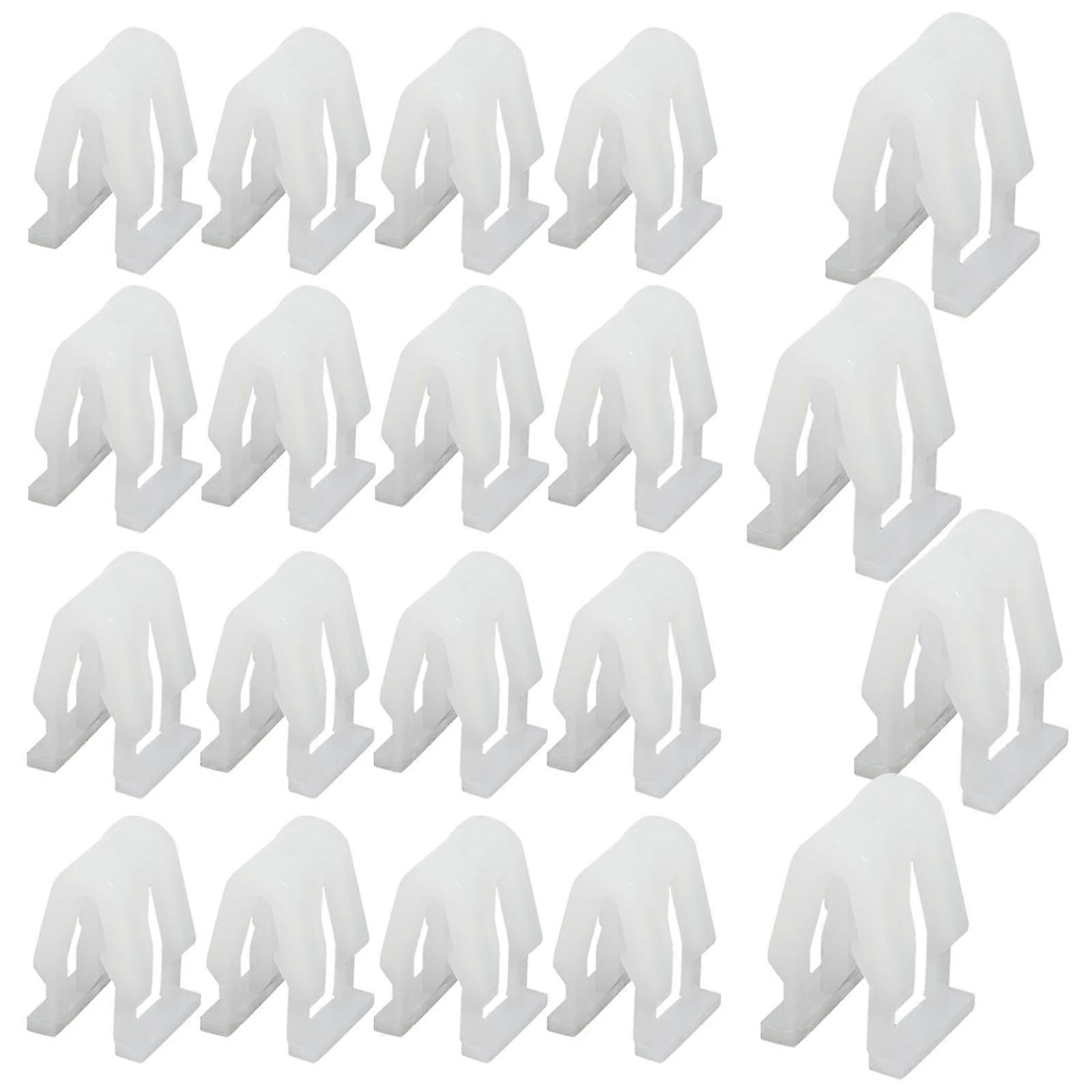 20 PCS Car Dashboard Clips, Universal Plastic Trim Fasteners, Heat Resistant Interior Retainers