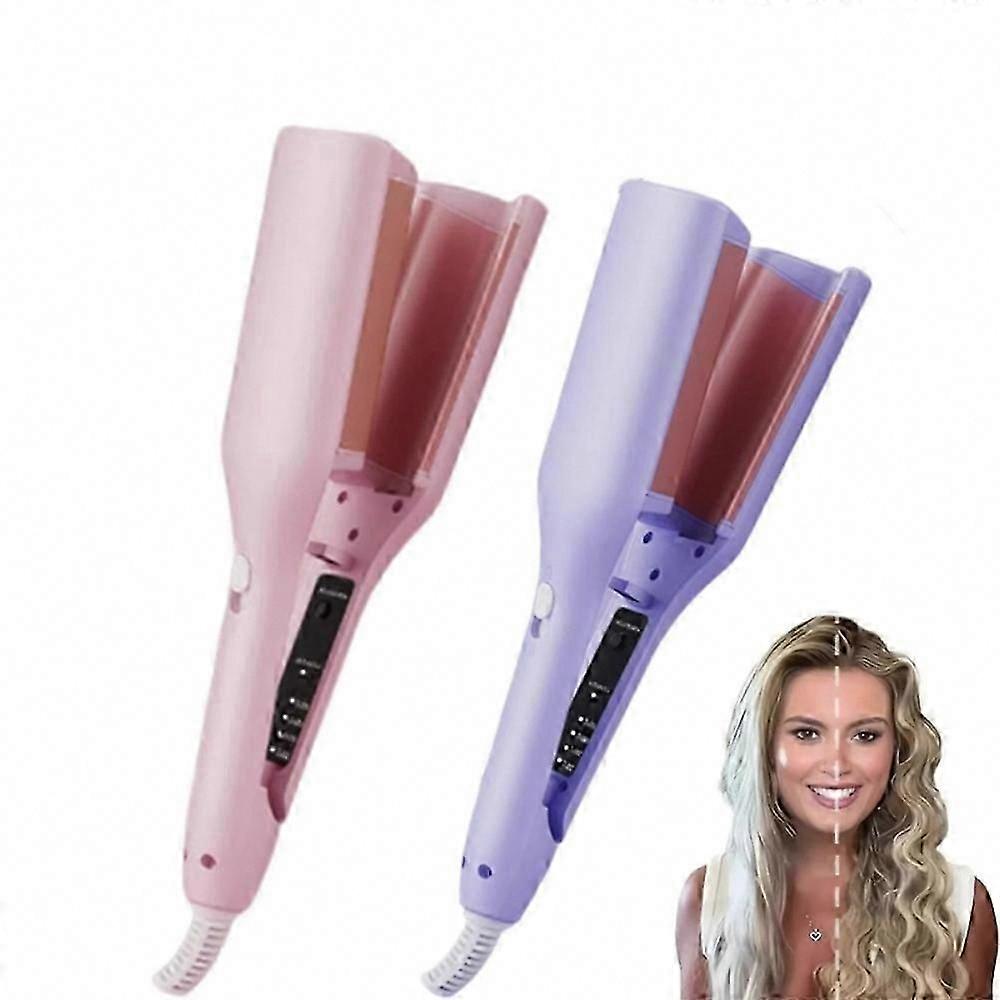 Explicitu Curler beach wave styling tool with negative ions, anti-scalding