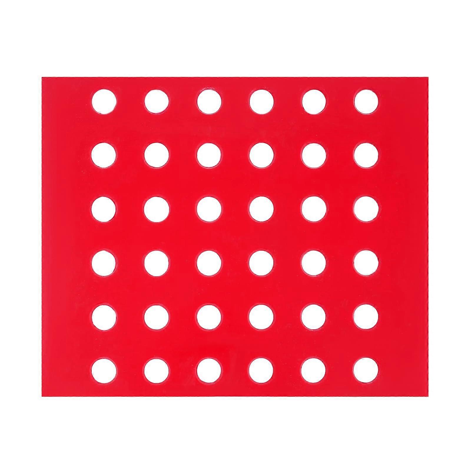 PU Concrete Stamp Mold for Blind Sidewalk, Standardized Tactile Pattern, 17.91 x 14.56in