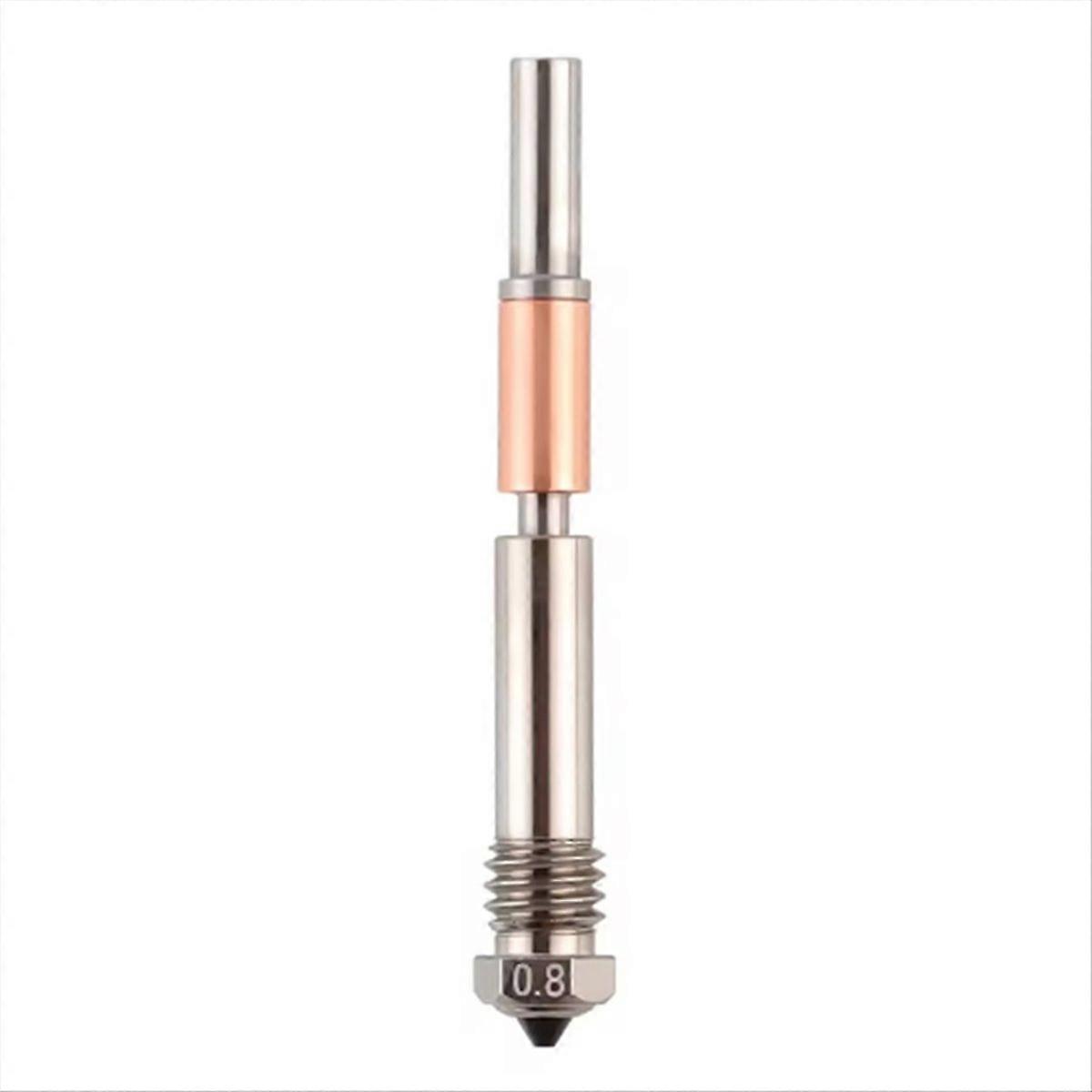 Hardened Steel Nozzle for 4.0 Hotend 3D Printer 0.8mm