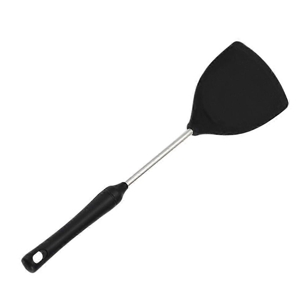 Silicone Kitchenware Cooking Spatula for Home Use 1Pcs Black