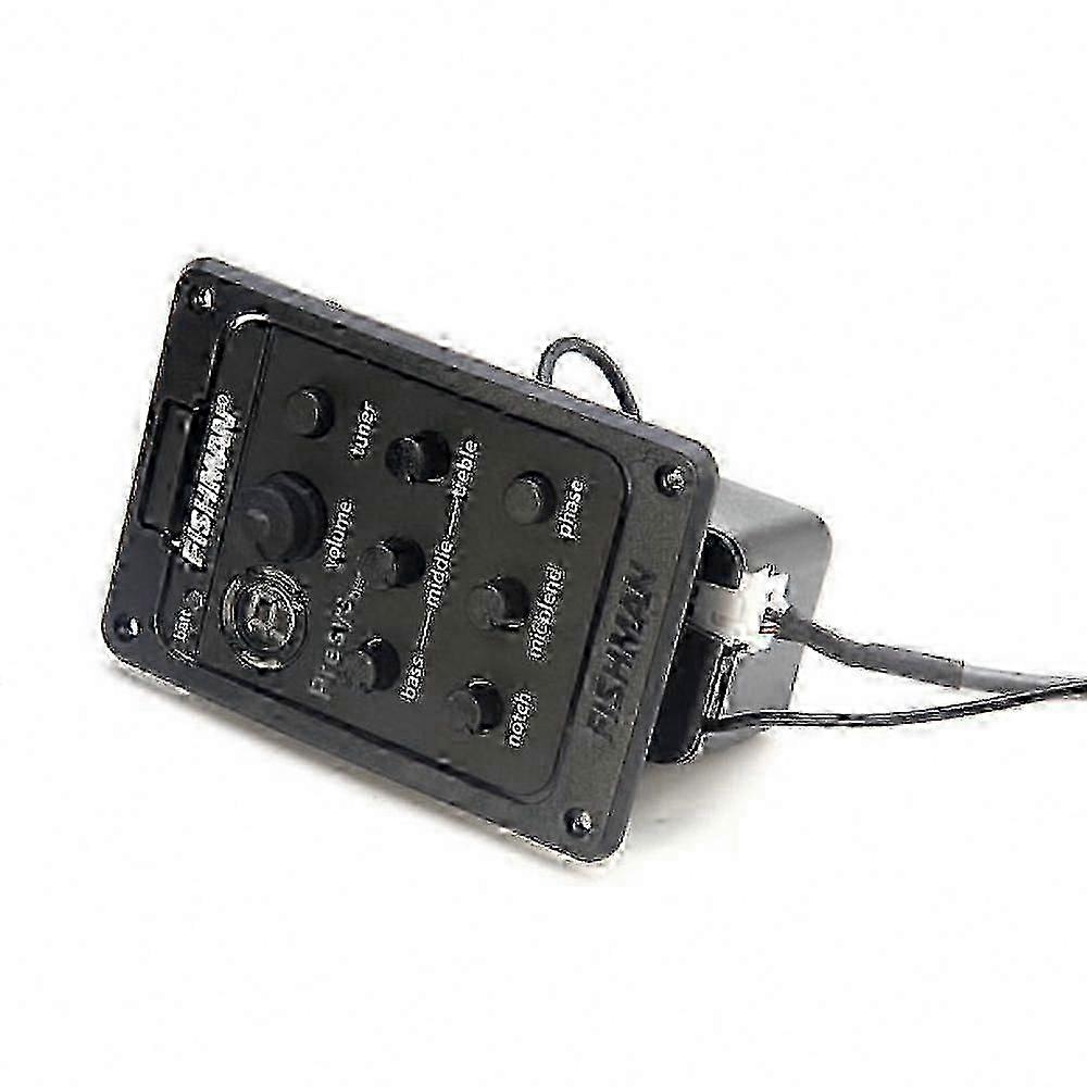 Dual Mode Preamplifier with Equalizer and Tuner for Acoustic Instruments