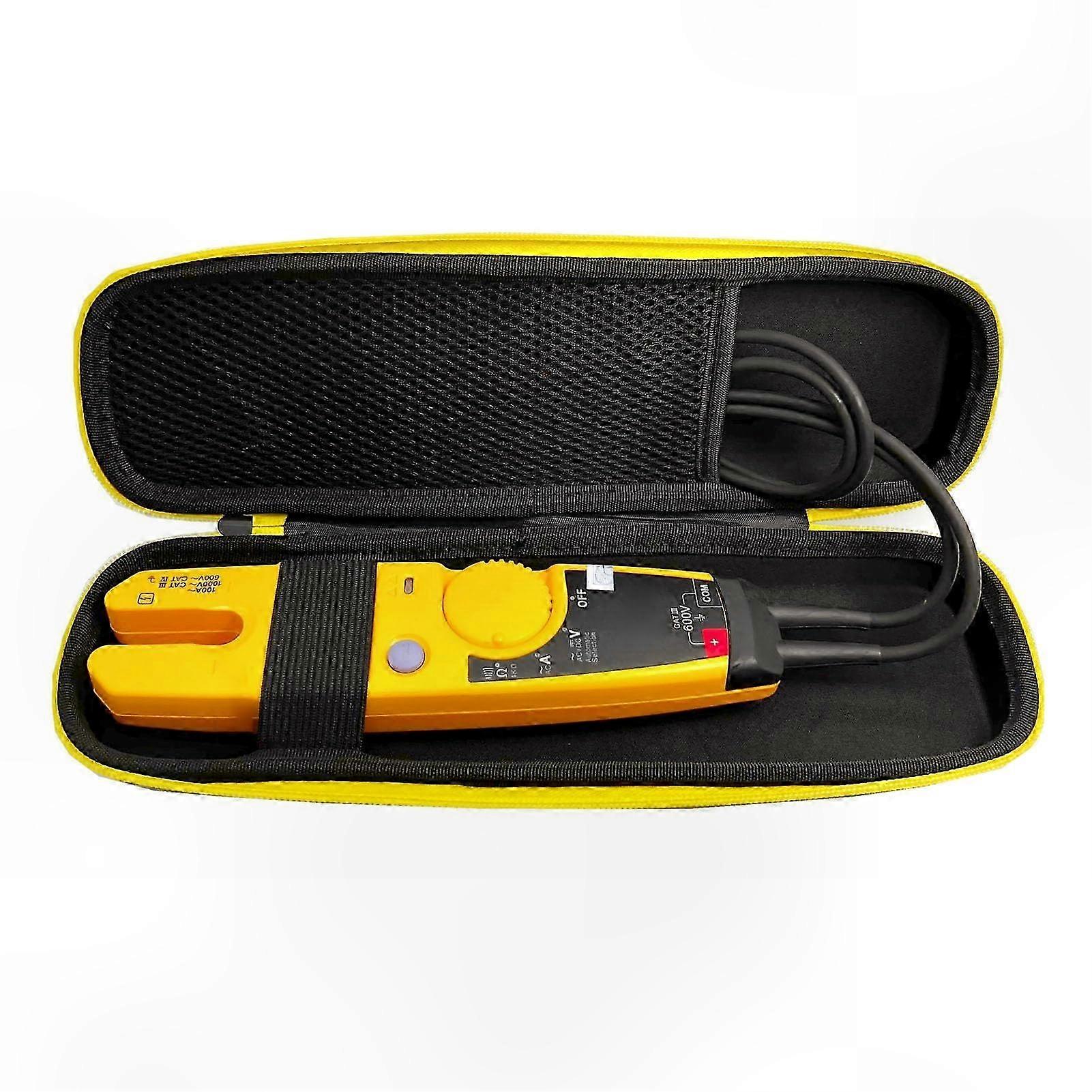 Portable Hard Shell Case for Voltage Continuity and Current Tester, Durable Protective Carrying Solution