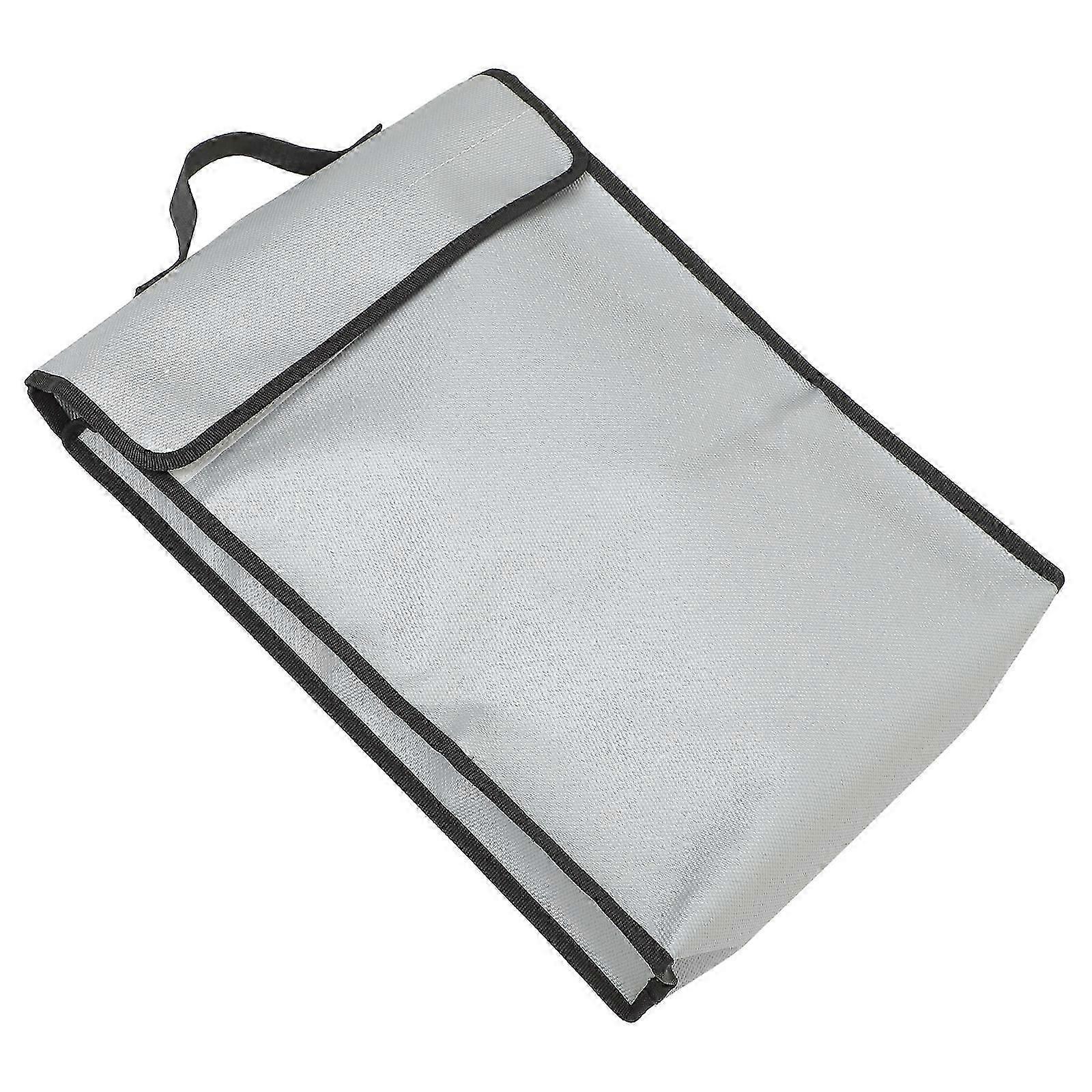 Fire Resistant Document Bag compatible Holding Documents with Waterproof Protection Pouch