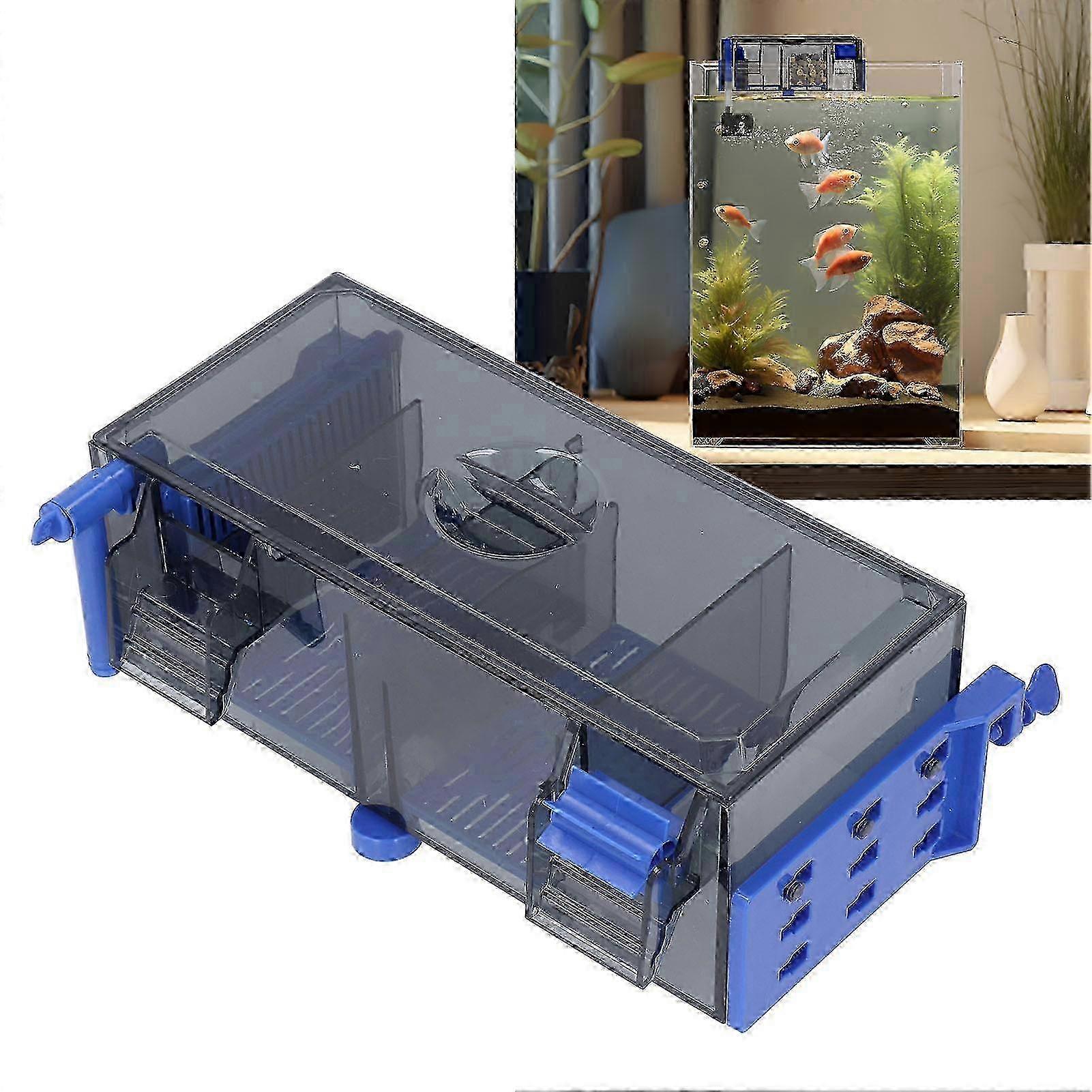 Aquarium Hanging Filter Adjustable Height Low Noise Multi-Layer 26s