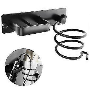 Aluminum Hair Dryer Holder And Hair Straightener Holder Do Not Require Drilling