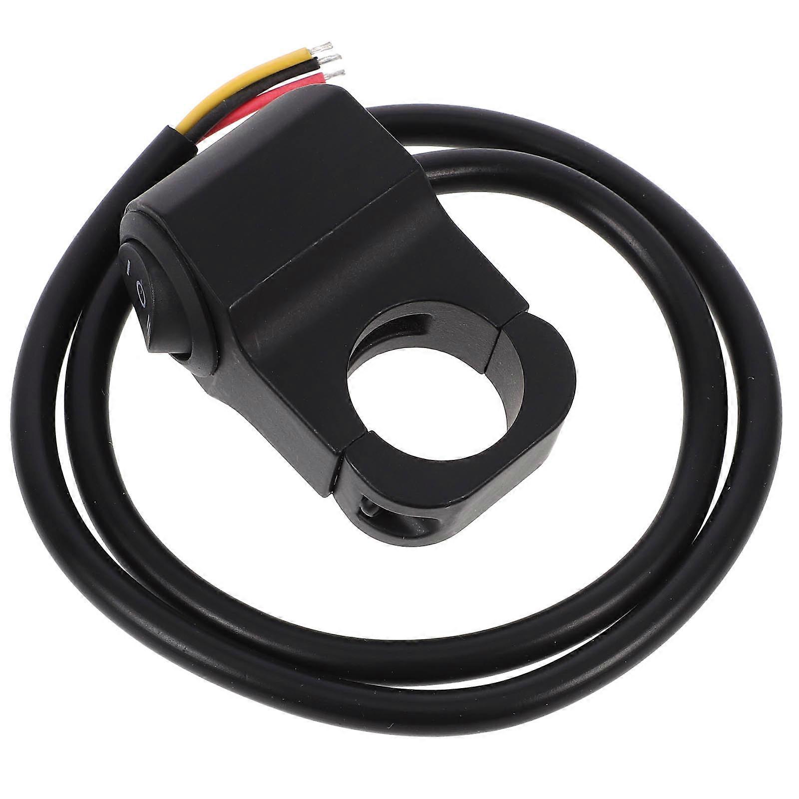 Black Motorcycle Headlight Switch for Handlebar on and Off Button