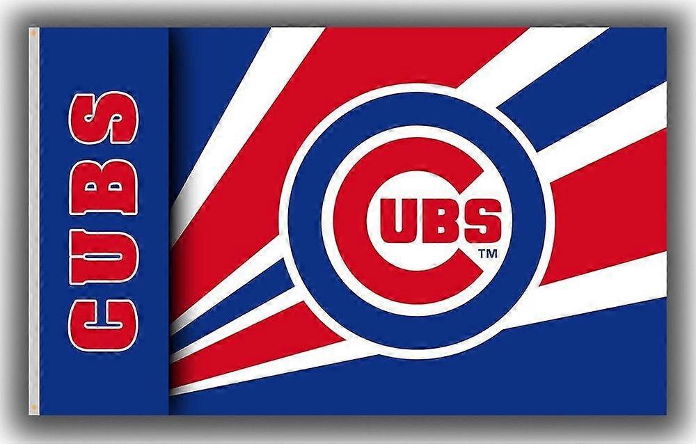 Baseball-lag minneverdig flagg Cubs suvenirbanner D0342