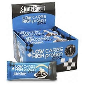 Box of low carb cookies cream bars 16 bars