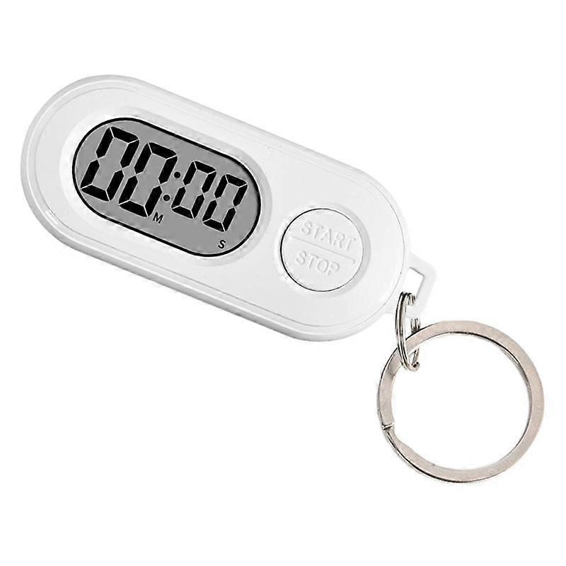 Keychain Timer Accurate Countdown Feature Digital Screen Cooking Exercise Precise Second Management