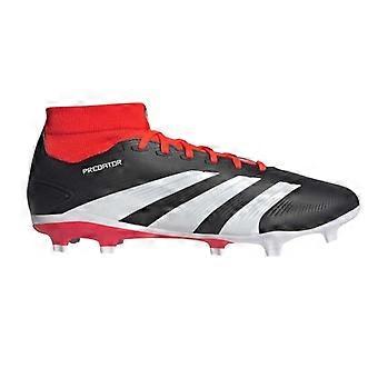Chuteiras Adidas Predator 24 League de couro para campo firme, masculinas.
