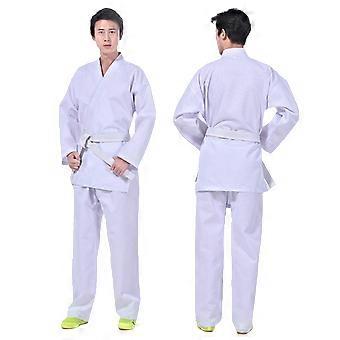 Karate-Gi, nicht kompatibel mit Anzügen, elastischer Bund, geeignet für Kinder, Sporttraining, Fitness, Gymnastik, kostenloser weißer Gürtel