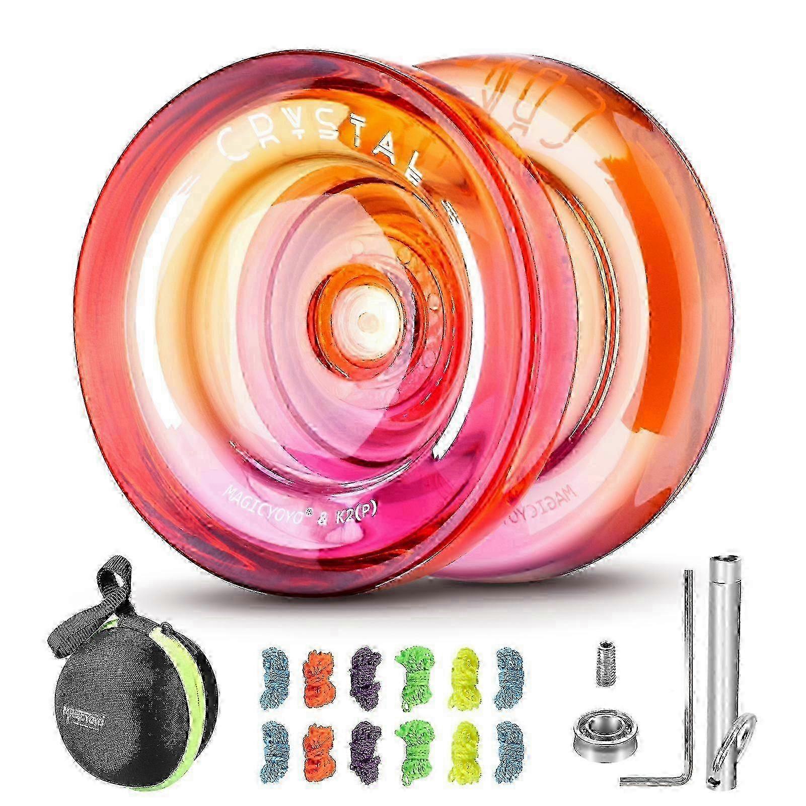 Crystal Gradient K2 Yo-yo with Dual Functionality by Magicyoyo