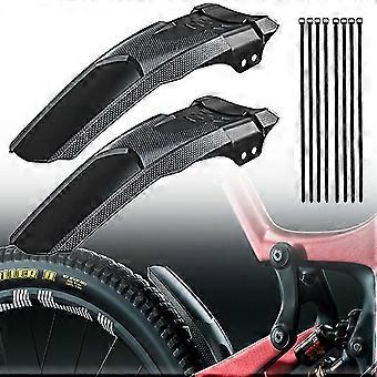 2er-Pack MTB-Fahrradschutzbleche, Vorder- und Hinterrad-Schutzblechset, Spritzschutz für Reifen von Mountainbikes