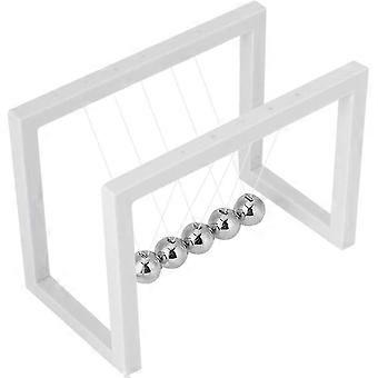 Tabletop Ball Toy, Solid Metal Physics Science Pendulum Ball Home Office Decoration Decorative Educa