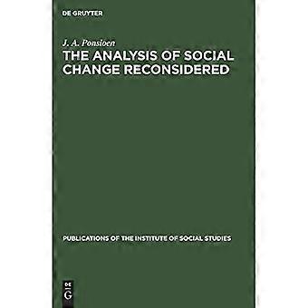 Analysis of Social Change Reconsidered : a Sociological Study