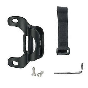Supporto per pompa ad aria portatile con clip di fissaggio resistente per telaio di bicicletta, clip per pompa ad aria da strada.