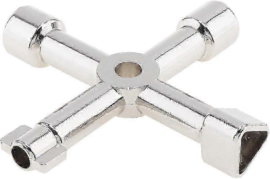 Cross Key Control Cabinet Multifunctional Key Plumber Cross Switch Key Universal Key Control