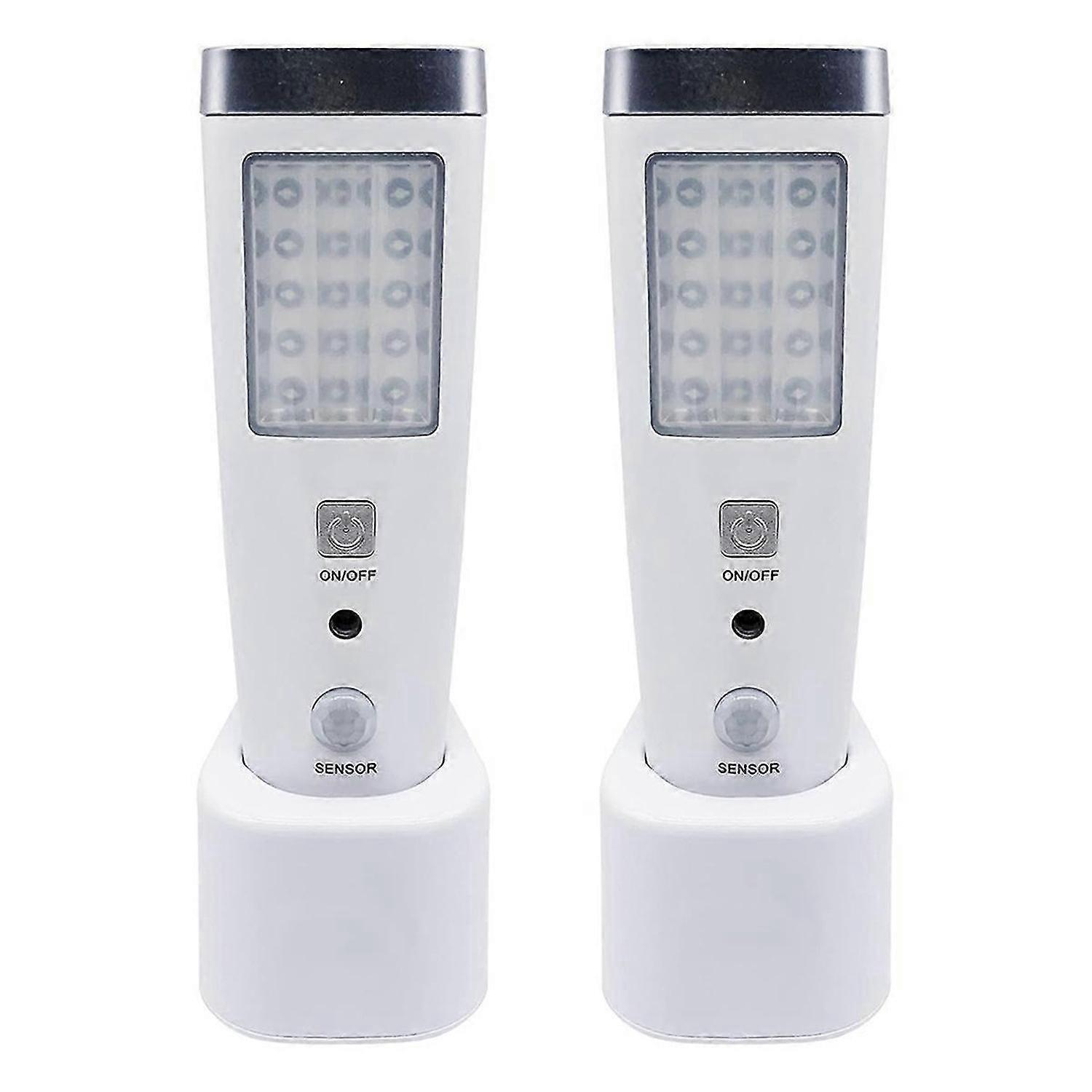 4 in 1 Motion Sensor Wall Light, Power Off LED Flashlight EU Plug