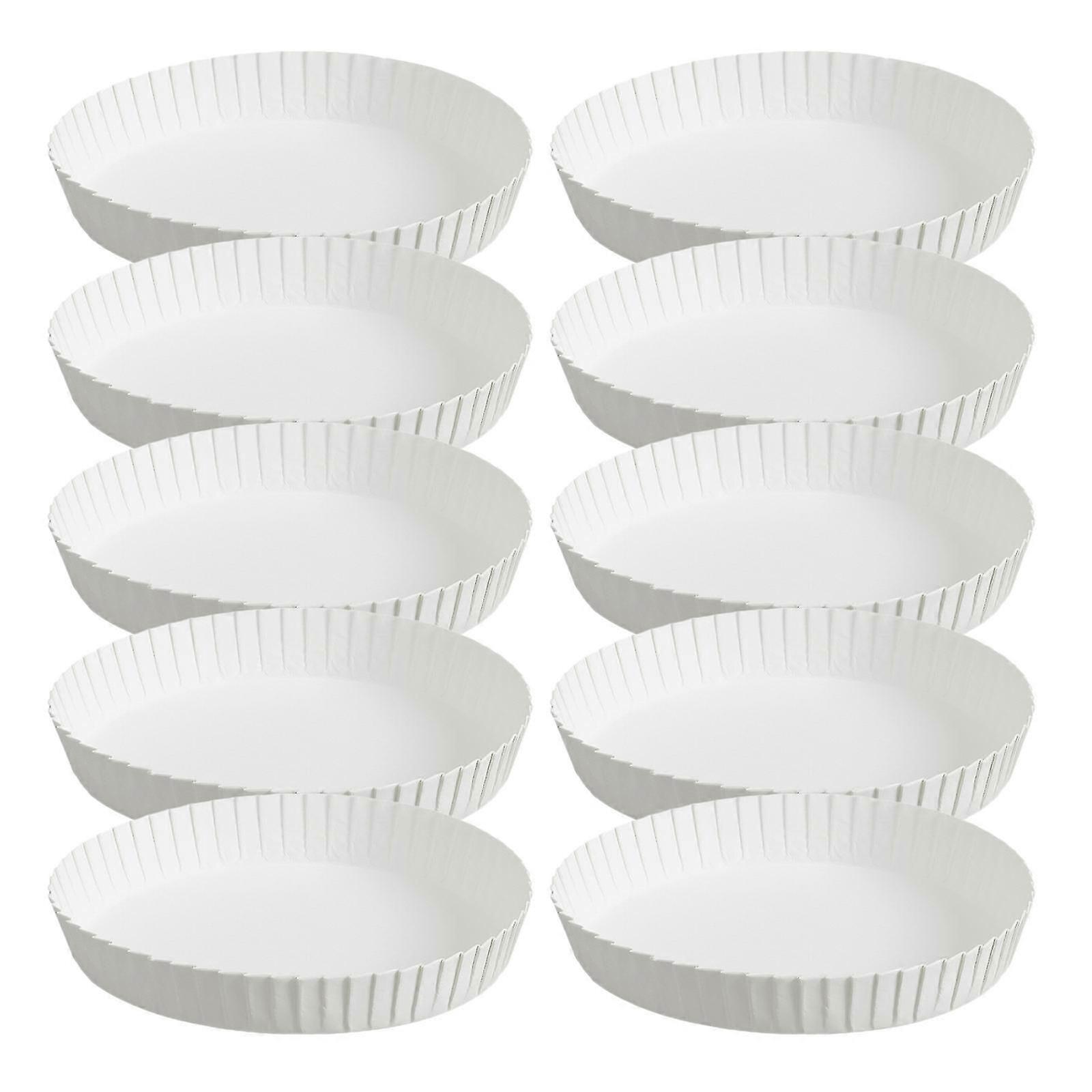 Disposable White Paper Cup Lids for Drinking | 450 Pcs Dustproof Stackable Covers