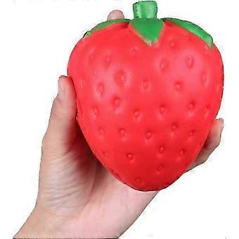 4,7" Squishies Jumbo langsomt stigende Kawaii duft Squishies jordbær klemme legetøj strømpe stuffers