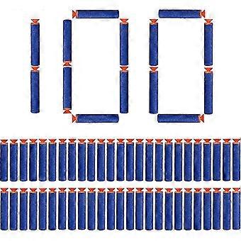100 piezas de dardos de repuesto con ventosa de 7,2 cm, balas de espuma, accesorios para Nerf N-strike Elite Series (ventosa)_jsaf