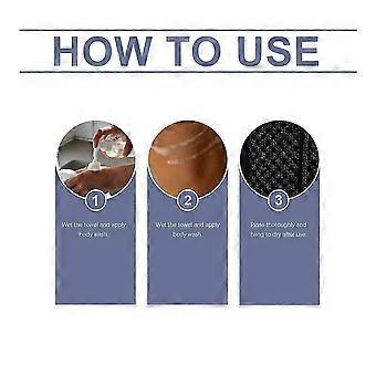 Exfoliating Bath Towel Deep Cleansing And Smooth Skin Body Cleaning Bath Towel