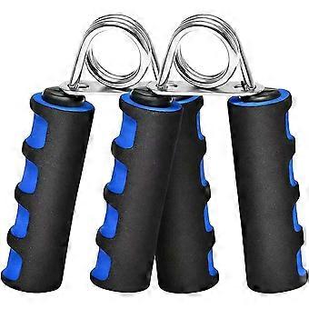 Set de fortalecedores de agarre manual E-smartinlife, ejercitador de dedos de espuma suave para aumentar rápidamente la fuerza de la muñeca, el antebrazo y los dedos, paquete de 2
