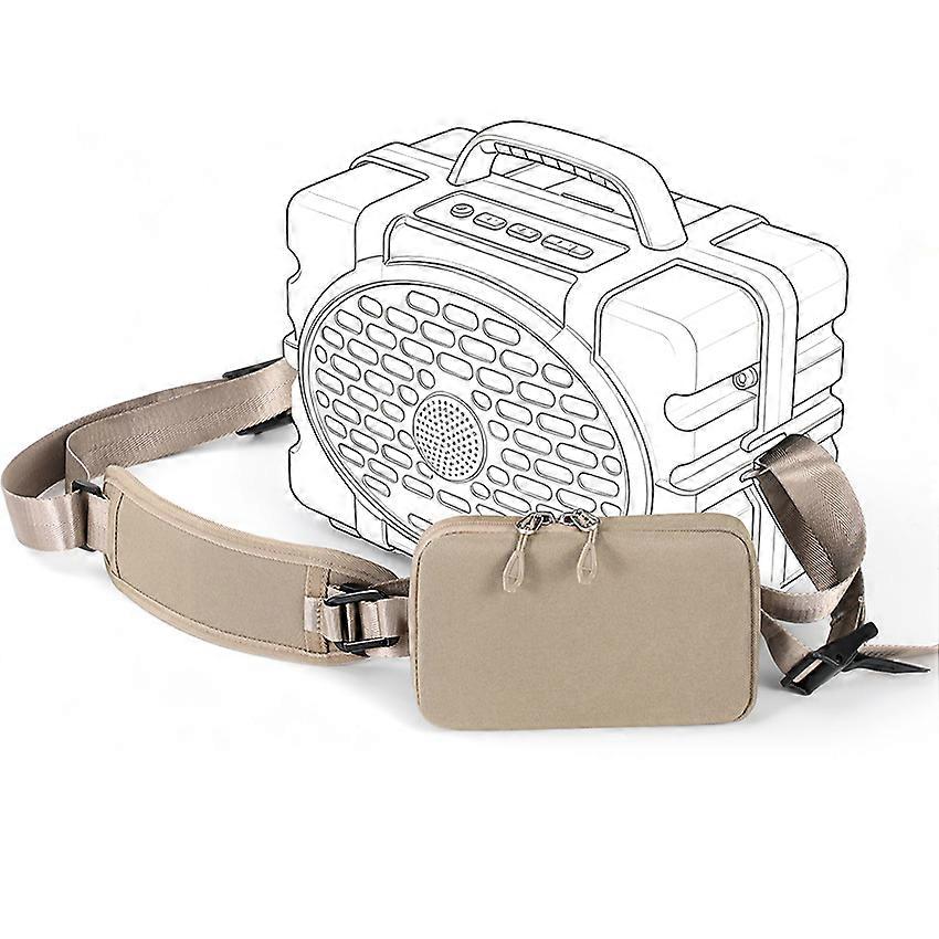Khaki Replacement Shoulder Strap for Turtlebox Original Gen 3 Bluetooth Speaker