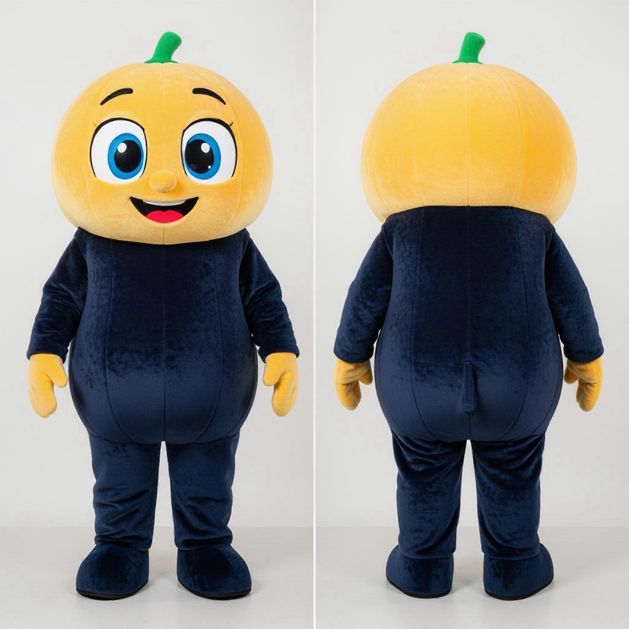 MASTICOT Navy Rounded Melon Mascot