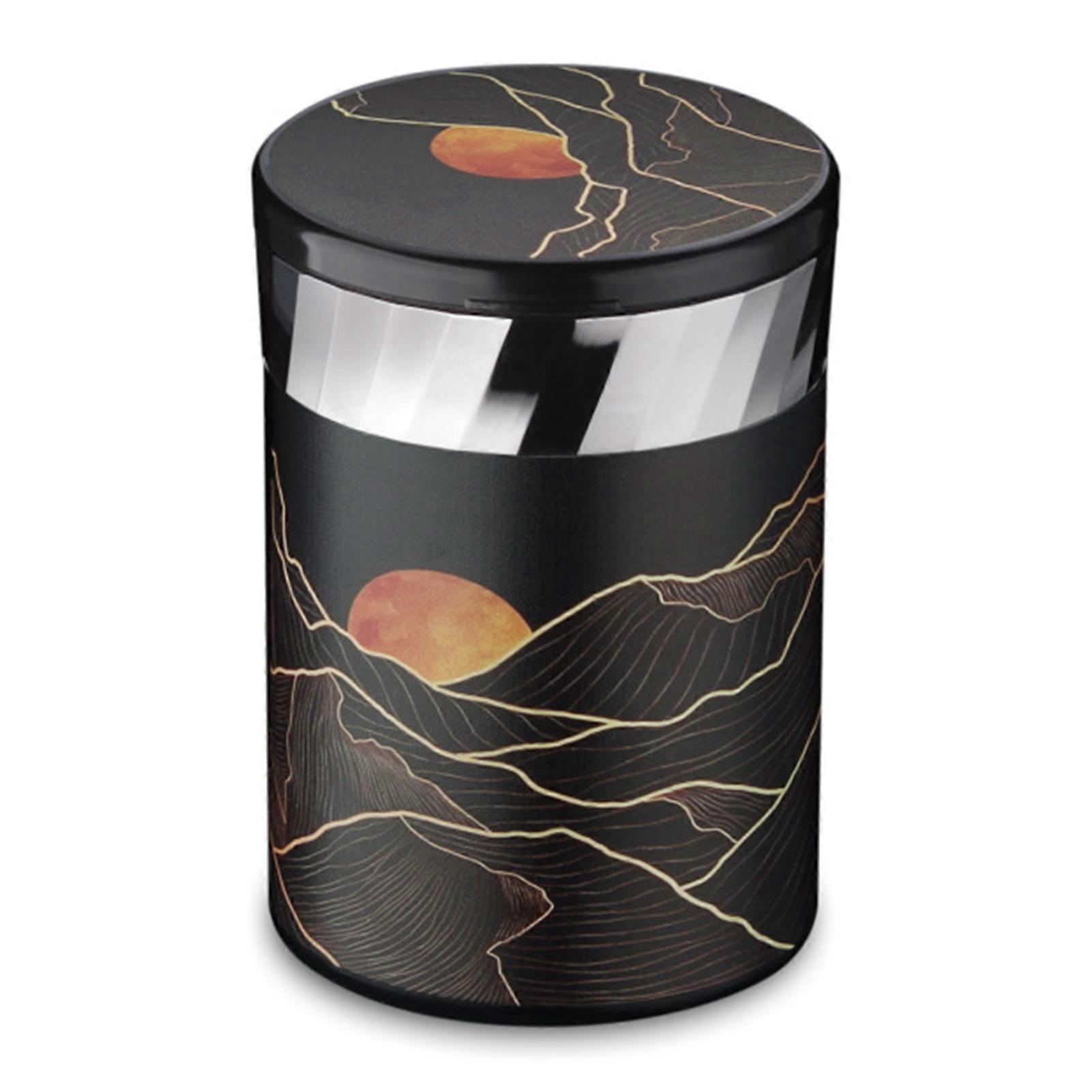 Portable ash-holder with odor control Multifunctional Night driving convenience solution