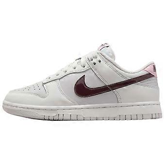 Chaussures de skate basses Nike Dunk Leather pour femme, blanches, rouges et roses IM6025-121