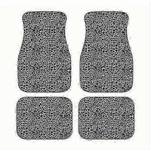 Polyester & Rubber All-Weather Floor Mat Set