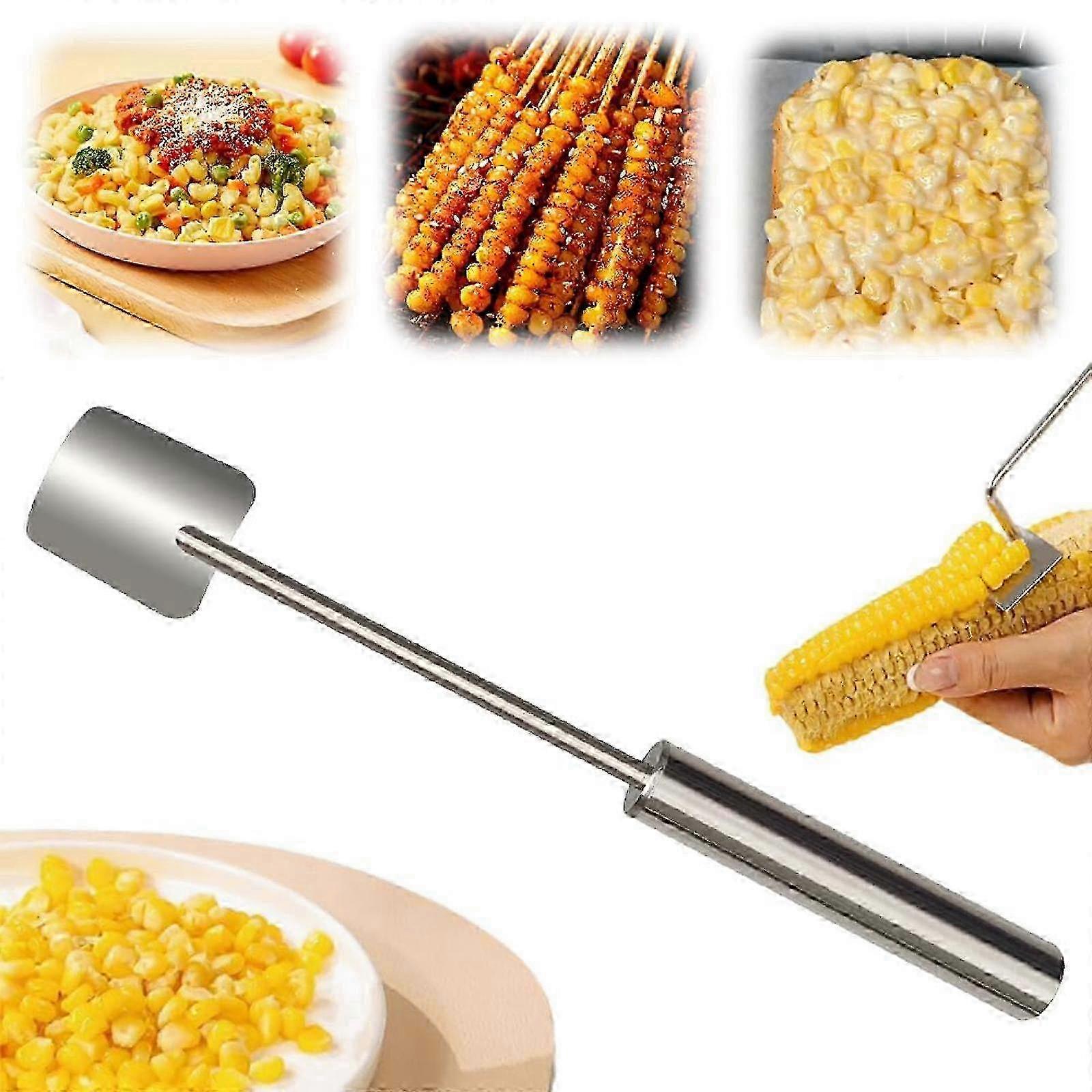 Efficient Stainless Steel Corn Peeling Tool