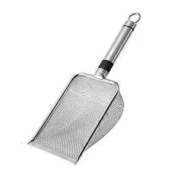 Pelle de tamisage de litière pour chat Poignée de préhension confortable Pelle pour animaux de compagnie Suppl