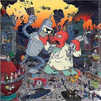 Futurama Bender vs. Zoidberg Jigsaw Puzzle for Adults QB629