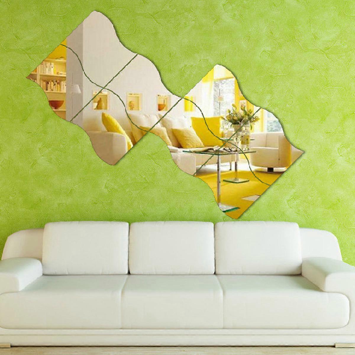 Chic Wave-shaped Decorative Mirror