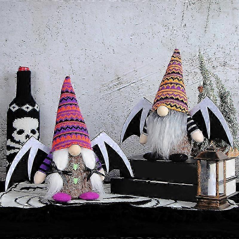 Soft Knitted No-Face Doll Minimal Decor