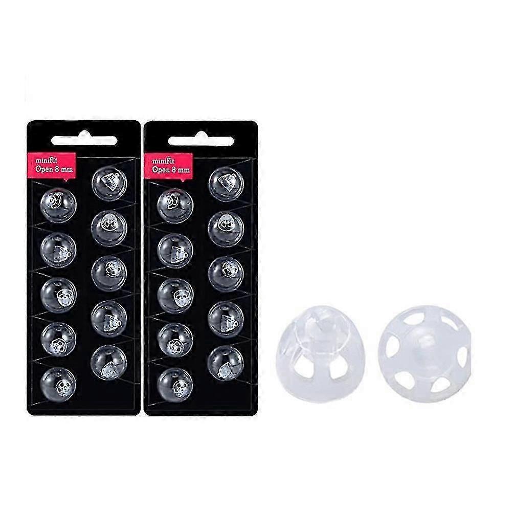 8mm MiniFit Open Vent Domes