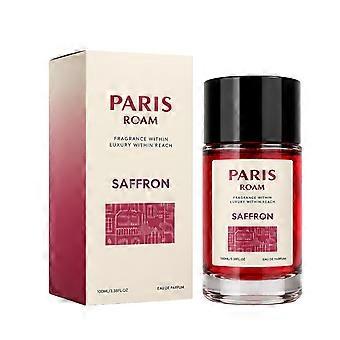 Saffron Eau de Parfum Spray with Warm Elegant Scent for Everyday Unisex Personal Fragrance