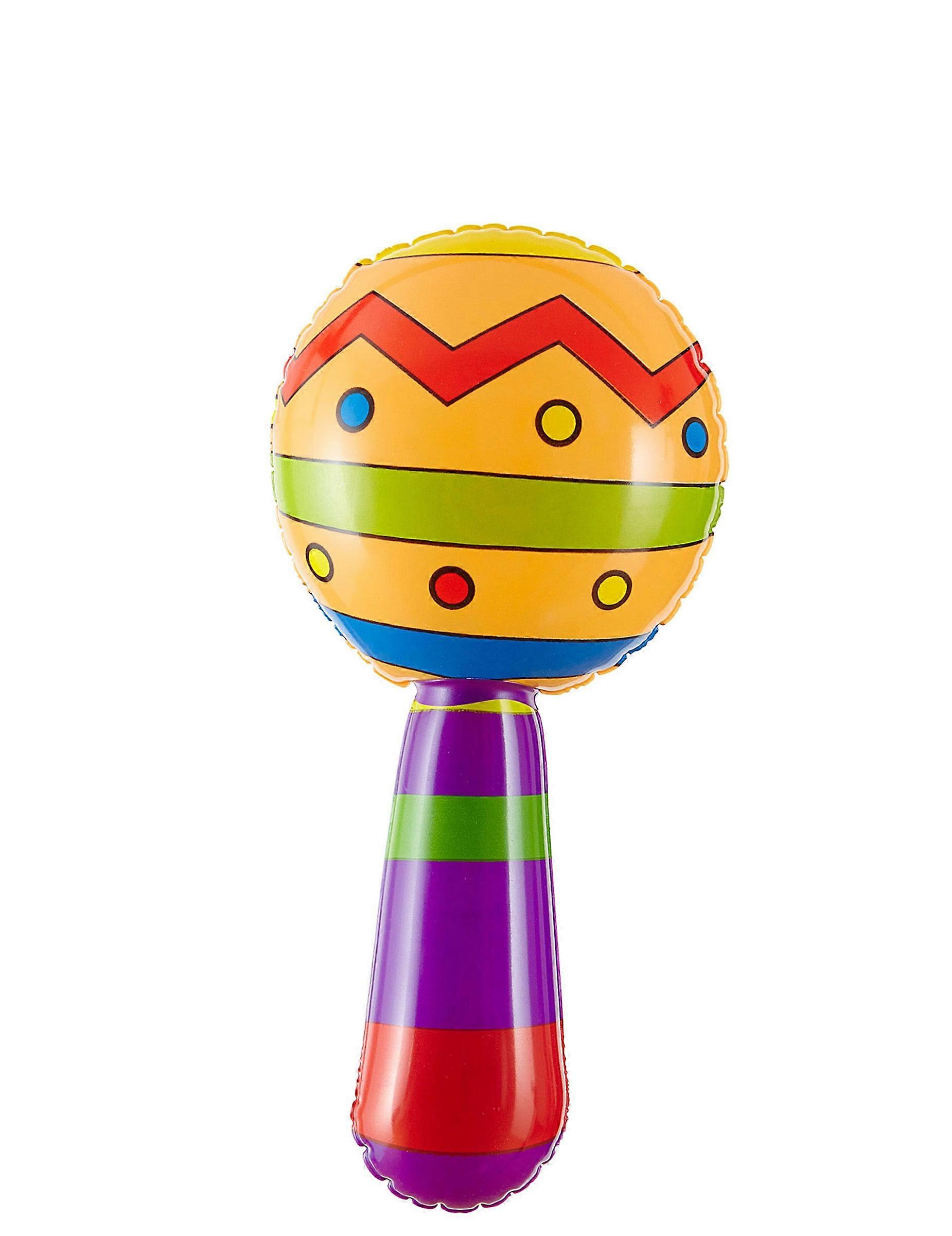 Inflatable maracas 20 cm